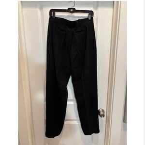 Belstaff Classic Black Wool Trousers-Size 42